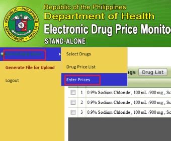 iclinicsys 4.1 login doh gov ph login|Electronic Drug Price Monitoring System.